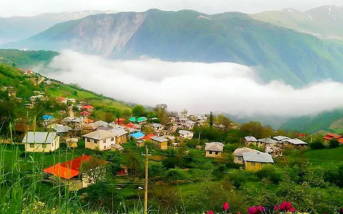 ارتفاعات مه آلود روستای فیلبند مازندران 874154