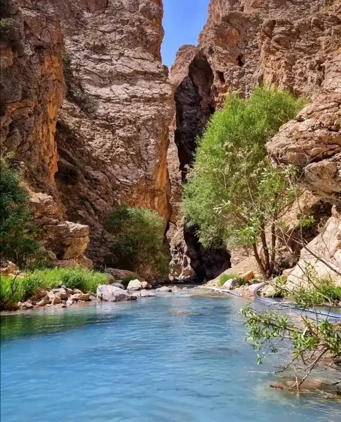 نمای دره زمان در شهر آمل 857438674387